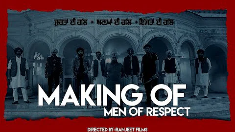 Making of Men Of Respect by Ekam sudhar ~Directed by Ranjeet Films