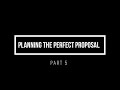 Planning The Perfect Proposal | Part 5: Poetry In Motion
