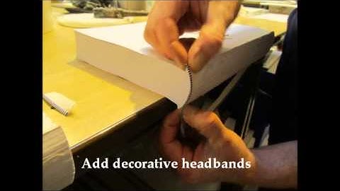 How to bind a thesis