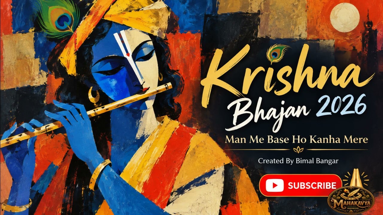 Latest Krishna Bhajan 2026 - Man Me Base Ho Kanha Mere... Krishna Bhajan in Hindi #krishnabhajan