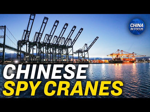 Pentagon Worried About Chinese Spy Cranes | China In Focus - YouTube