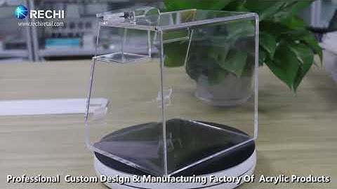 RECHI Custom Design & Manufacture Clear Acrylic Candy Storage Box Arce AB02