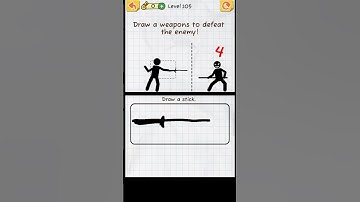 Draw To Save Level 105 and 106