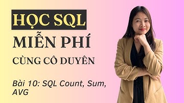 10. SQL Count Sum Avg