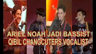 NOSTALGIA th 1997 ariel noah jadi basist, Qibil changcuters vocalist