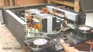 Restoration main power amplifier _  Revive the power of professional amplifiers
