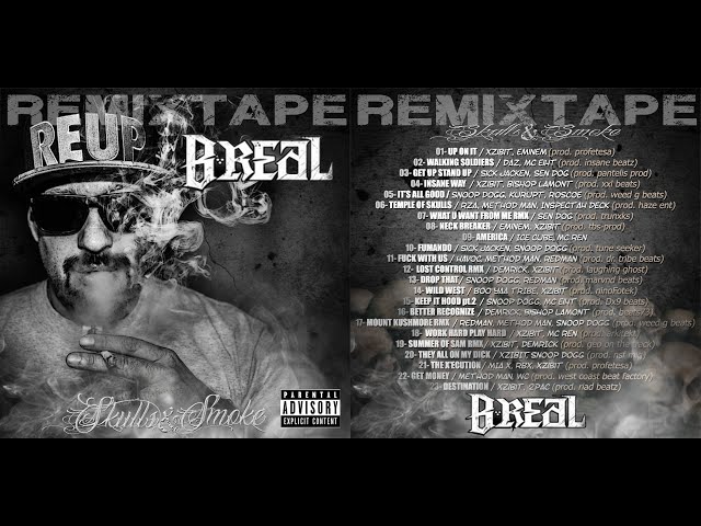 B-REAL of Cypress Hill - Skulls & Smoke vol.1 (THE REMIXTAPE) 2024 class=