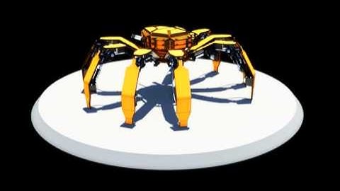 3D Mechanical Spider
