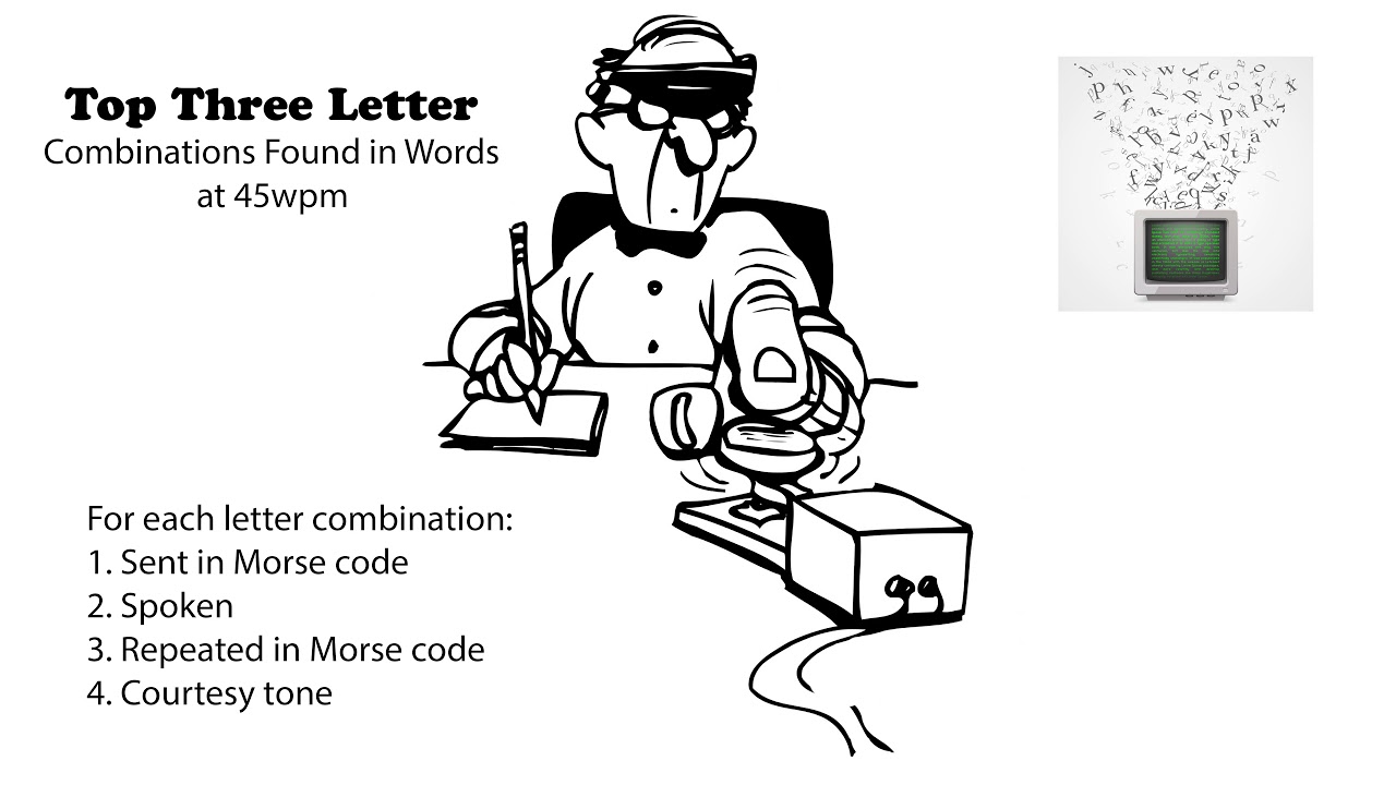 Top Three Letter Combinations Found in Words 45wpm YouTube
