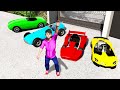 Collecting KID SUPER CARS in GTA 5!