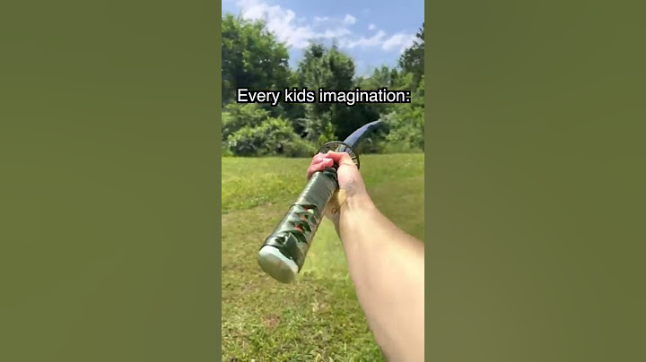 How I Used to Make my Own Swords as a Kid