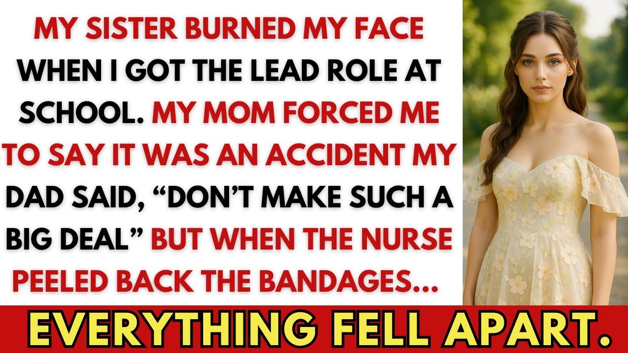 My Sister Burned My Face When I Got The Lead Role—Parents Made Me Lie It Was An Accident,No Hospital