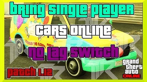 GTA 5 | NEW SP to MP Glitch PATCH 1.12 | Bring Single Player Cars Online | GTA V Glitches Patch