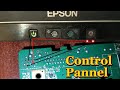 Control Panel Connections Epson L380 l360 l220 l405 l455 l555 L3110 L3150 L3210 | power button