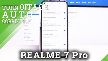 How to Find Text Correction Options in REALME 7 Pro – Find Autocorrection
