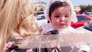 AADAYA'S BAPTISM - SPECIAL FAMILY VLOG by Mrs Henderson & Co 371 views 2 years ago 4 minutes, 34 seconds