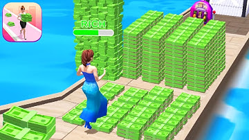 MONEY RUN 3D! game MAX LEVEL 👸🌈🤑 Gameplay All Levels Walkthrough iOS, Android New Game Update ProLvl