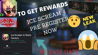 Ice Scream 4 Pre Register Available | Ice Scream 4 Rod's Factory no clickbait official +link screenshot 3