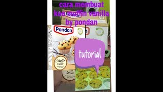 Pondan Muffin Vanila,Simpel Dan 100% Anti Gagal
