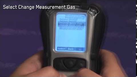 MultiRAE Training   Changing Measurement Gas