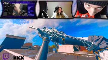 Using MOVEMENT to kill STREAMERS on Warzone 3 pt. 1 (Both POVs + Funny Reactions/Memes)