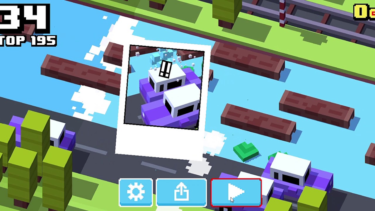 crossy road game sound