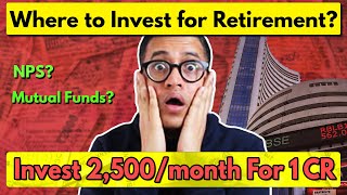 Retire With 1 Crore || NPS vs Mutual Fund For Retirement || Best Investment Option For Retirement ||