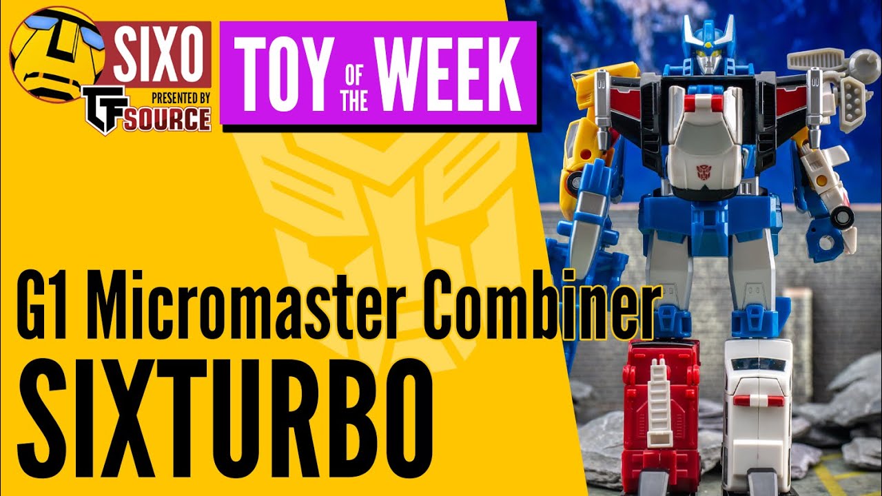 TOY OF THE WEEK: Transformers Generation 1 Micromaster Sixturbo
