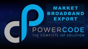 POWERCODE: Market Broadband Export