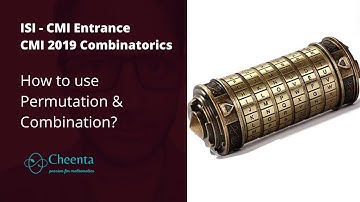 CMI  2019 - Combinatorics | Permutation & Combination | Problem 1