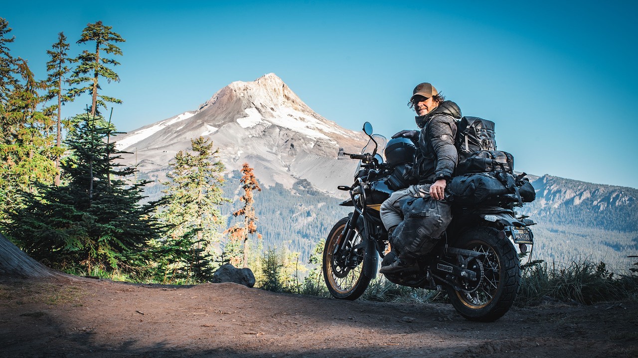 Riding ridge line trails through the Cascades Oregon USA Episode 10