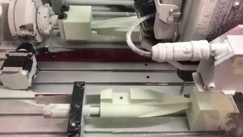 Drilling Axles Holes in a F1 in Schools Car Body