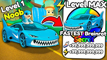 Starting Over as NOOB with FASTEST SECRET in Brainrot Evolution!