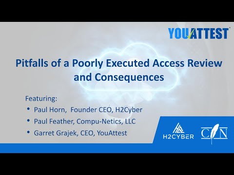 Webinar | Pitfalls of Poorly Executed Access Reviews and Consequences