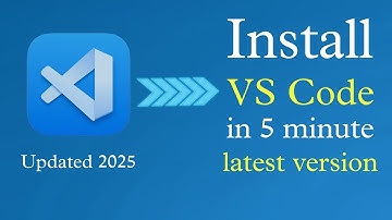 Install VS Code in ONE Minute! 🔥 Super EASY & FAST Setup for 2025 |  Version 1.101 🖥️✅