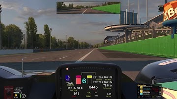 iRacing ProtoGT series from Monza w/ setup view Race 2