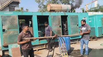 500 kva DG water load testing 600 ampair😱😱 2009 model #genset500kva #genset #cummins #dieselgenerat