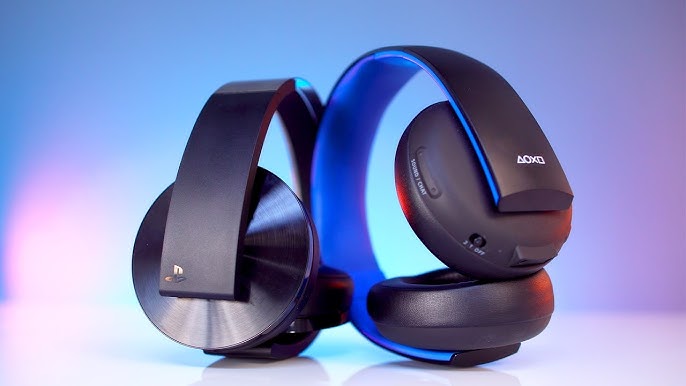 PS4 7.1 Gold Wireless Headset REVIEW - YouTube