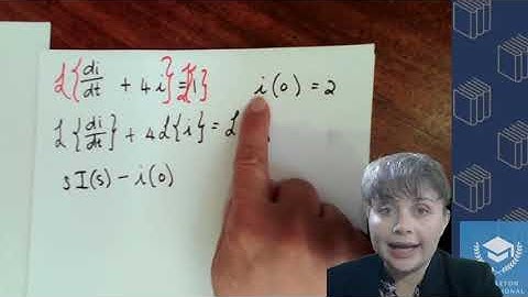 Topic 4 (4.09): Laplace Transforms: Example 8