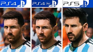 EA Sports FC 24 (FIFA 24) | PS4  PS4 Pro  PS5 | Graphics Comparison | Analista De Bits