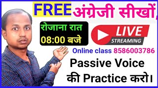 Live-Passive Voice | Online English Speaking Course |