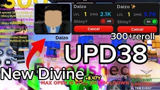 AFS come back Update 38 newest divine Daizo Anime Fighters Simulator Roblox