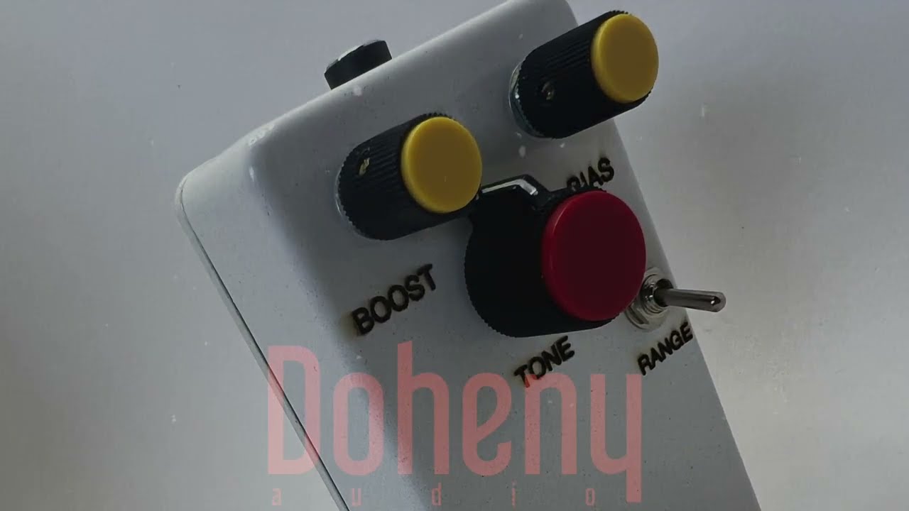 Doheny Audio Rockfield Wales Treble Booster Guitar Pedal Effect