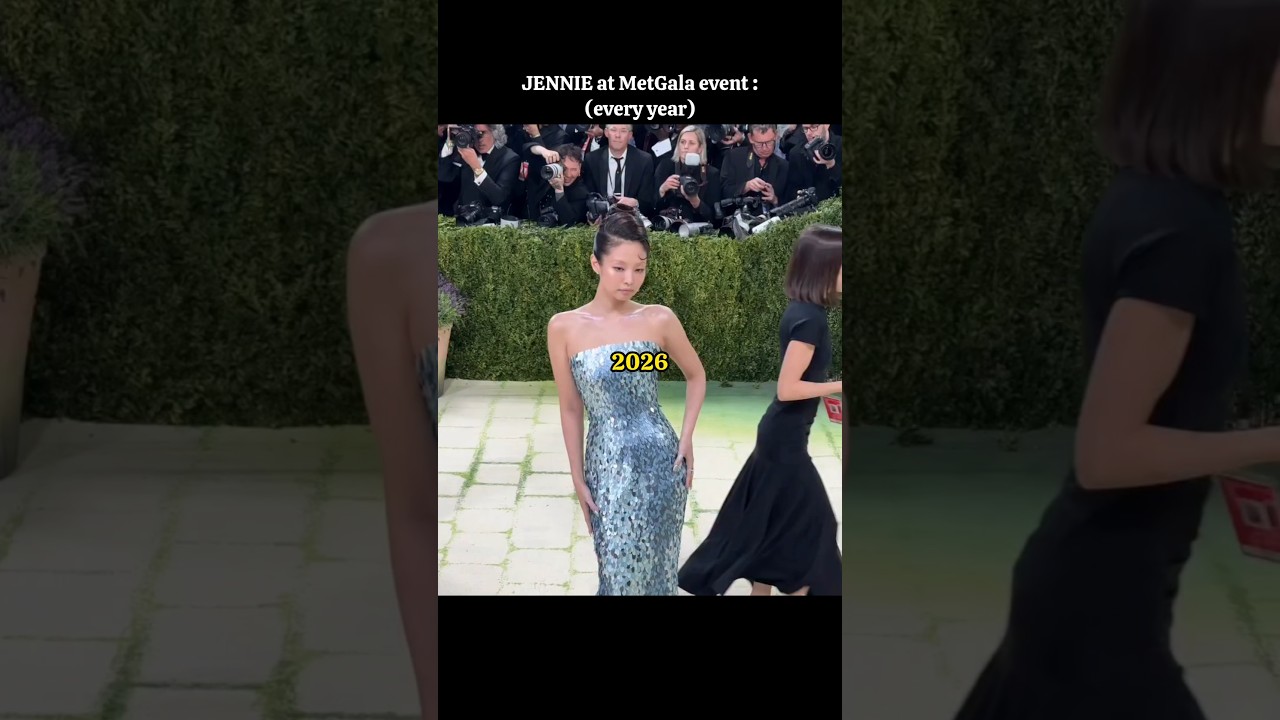 Jennie at met Gala event 💋 #blackpink #jennie @2bunnies_official