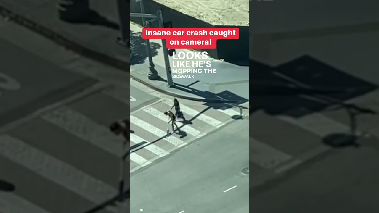 Insane Car Crash Caught On Camera 