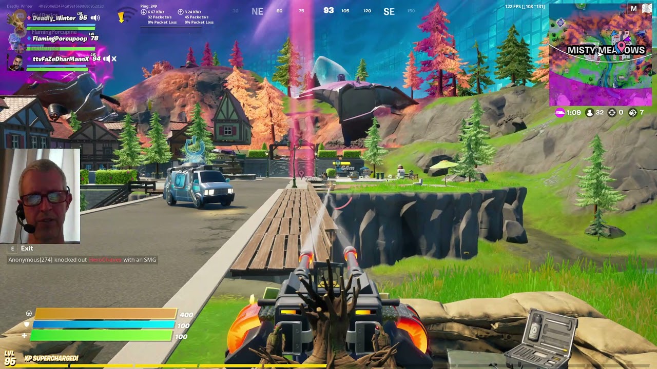 Victory Royale Trios - Misty Meadows Destruction - Matthew Saves the Day