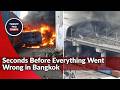 Train Crashes Into Bus in Central Bangkok, Killing 8 and Raising Safety Questions