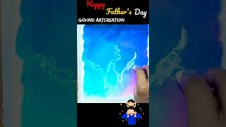 Happy fathers day drawing with soft pastel #shorts screenshot 4