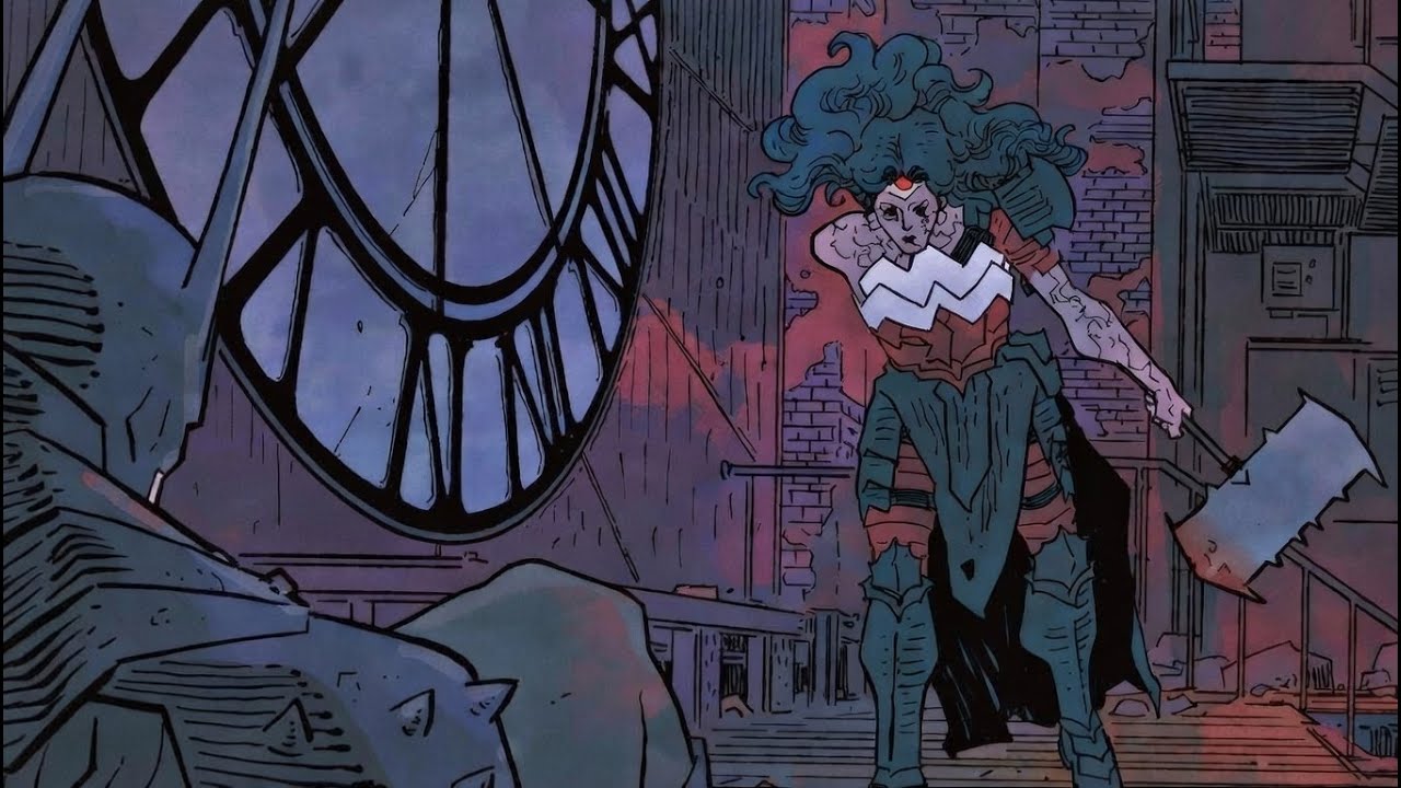 ABSOLUTE JUSTICE LEAGUE ???: Absolute Wonder Woman#15 animated