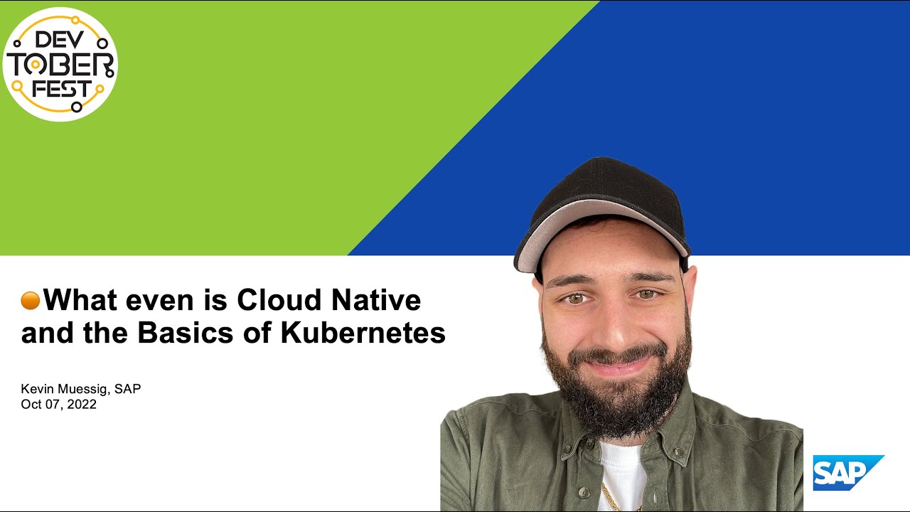 🟠 What even is Cloud Native and the Basics of Kubernetes - YouTube